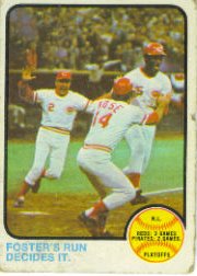 1973 Topps Baseball Cards      202     George Foster/Pete Rose NLCS
